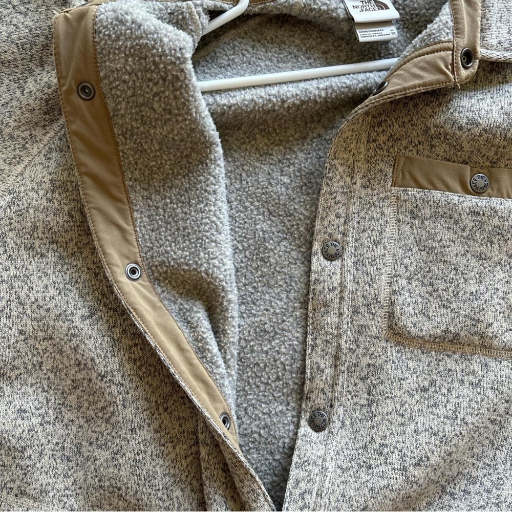 The North Face Gray and Tan Jacket - Picture 4 of 4